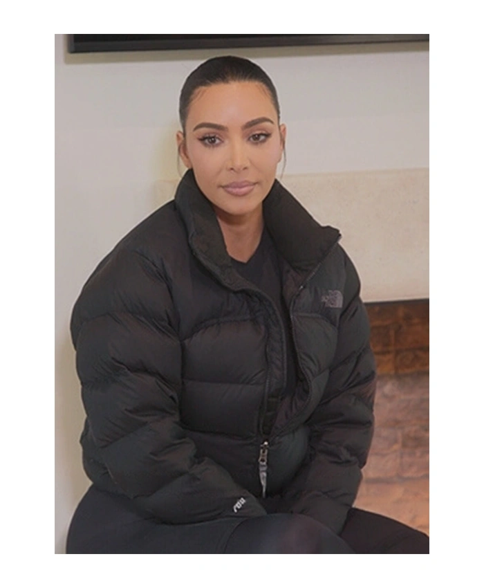 William Jacket Kim Kardashian North Face Puffer Jacket